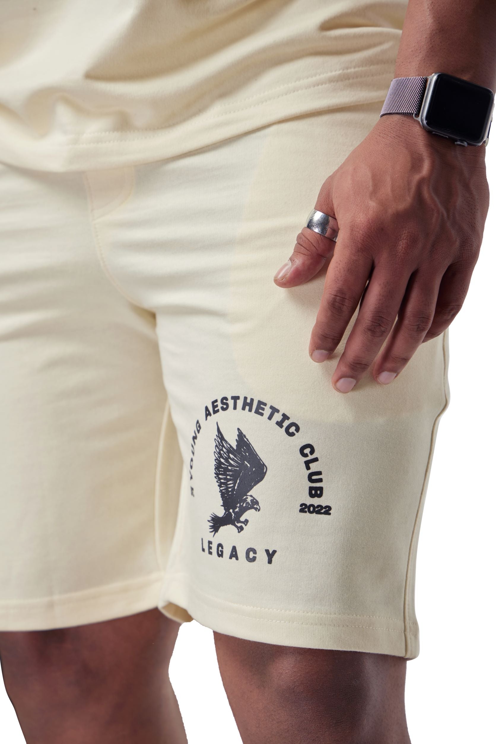 Eagle Shorts Off White - The Legacy Bruh