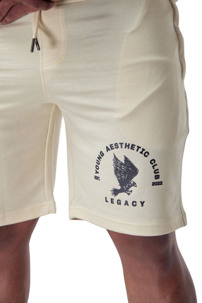 Eagle Shorts Off White - The Legacy Bruh