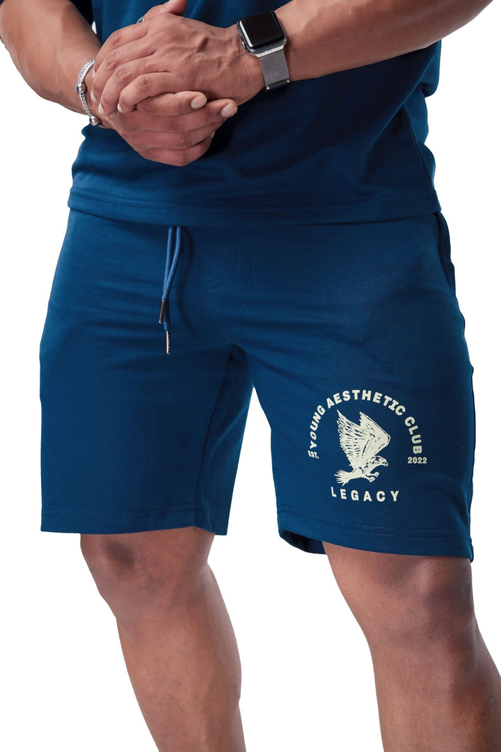 Eagle Shorts Teal - The Legacy Bruh