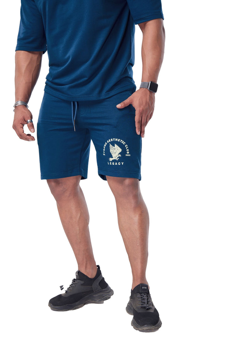 Eagle Shorts Teal - The Legacy Bruh