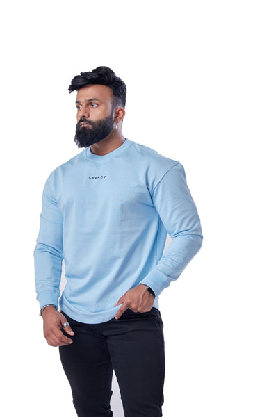 Oversized Tees Sky