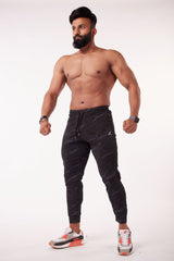 CAMO JOGGERS ANKLE FIT (CARBON)