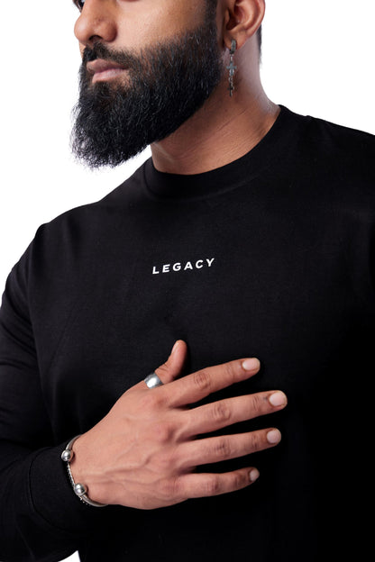 Liberty Oversized Tees Black - The Legacy Bruh