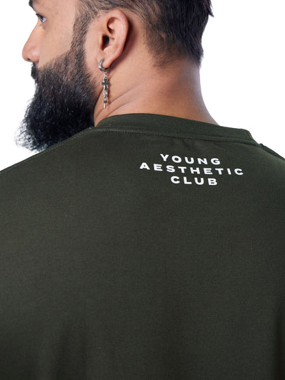 Liberty Oversized Tees Green - The Legacy Bruh