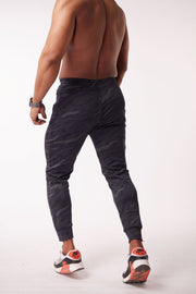 CAMO JOGGERS ANKLE FIT (GREY)